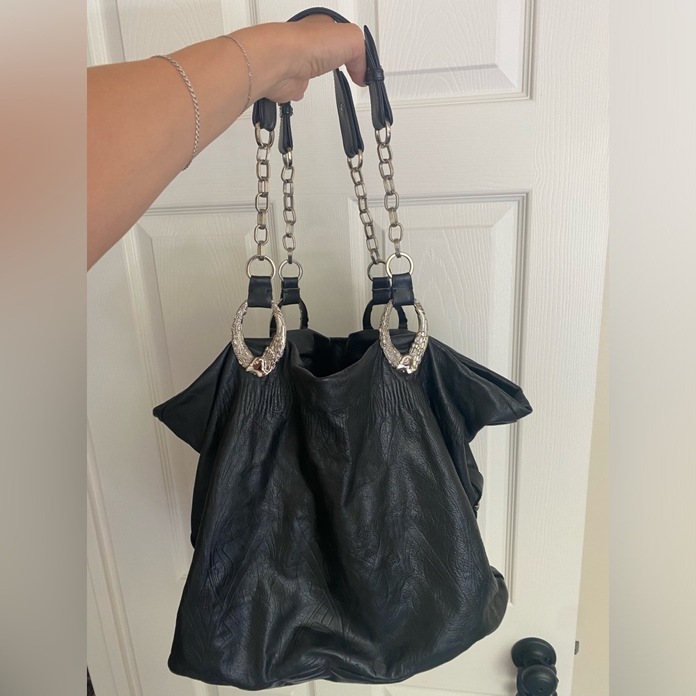 Rare Liberty of London Black Leather Bag